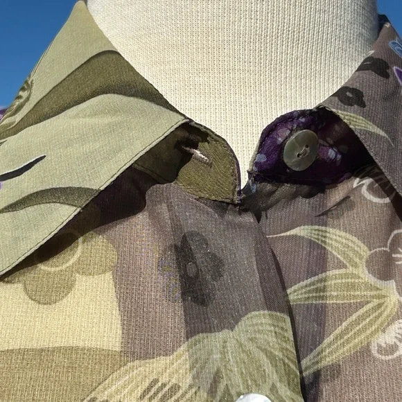 Nicola Vintage Long Sleeve Blouse Multicolor - Picture 3 of 8